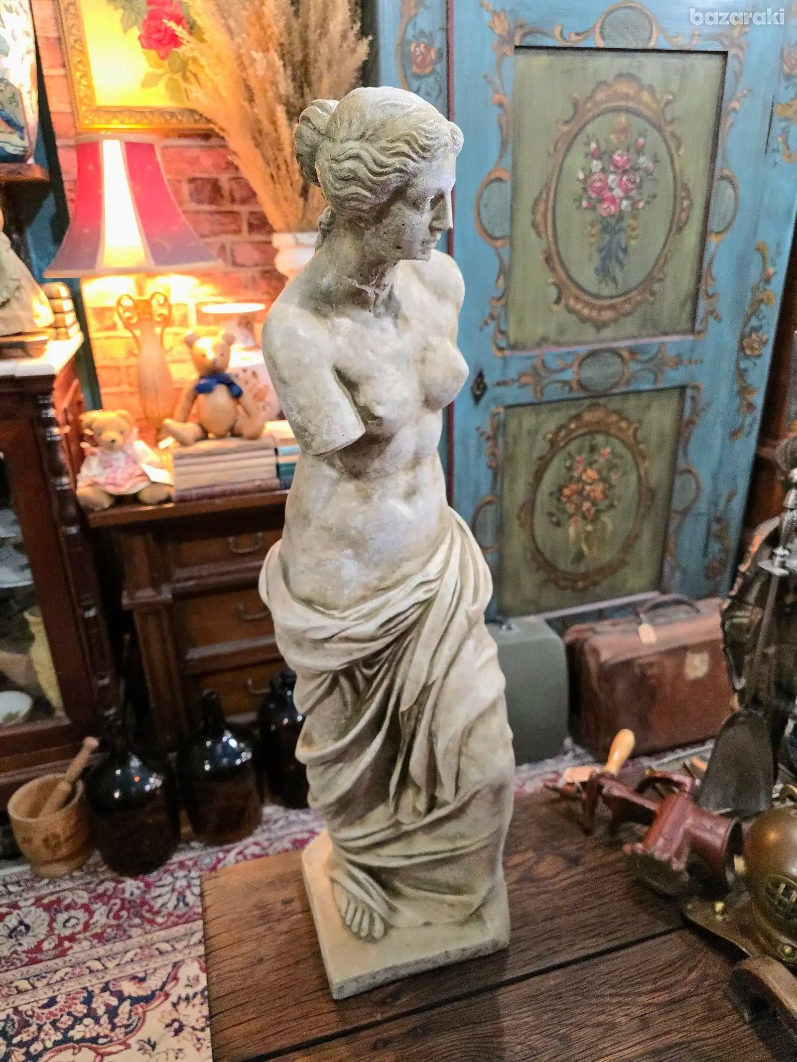 Vintage Venus De Milo Large Sculpture Cast Stone statue