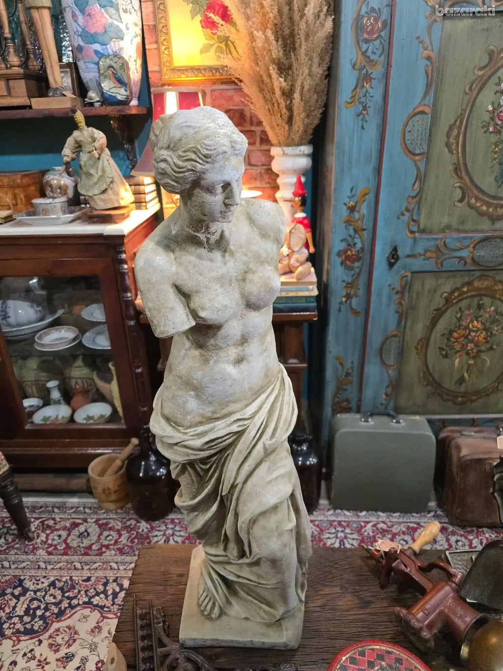 Vintage Venus De Milo Large Sculpture Cast Stone statue
