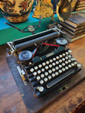 Antique rare 1920's Merz typewriter with case
