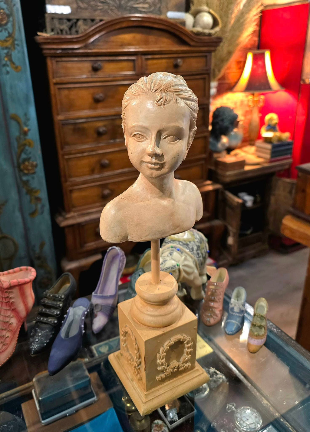 Vintage handmade Beautiful Bust Statue