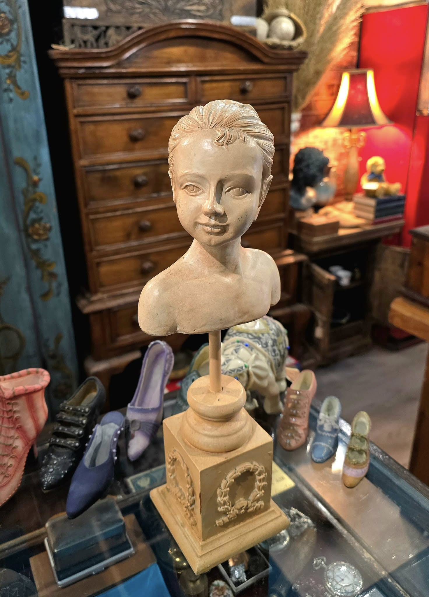 Vintage handmade Beautiful Bust Statue