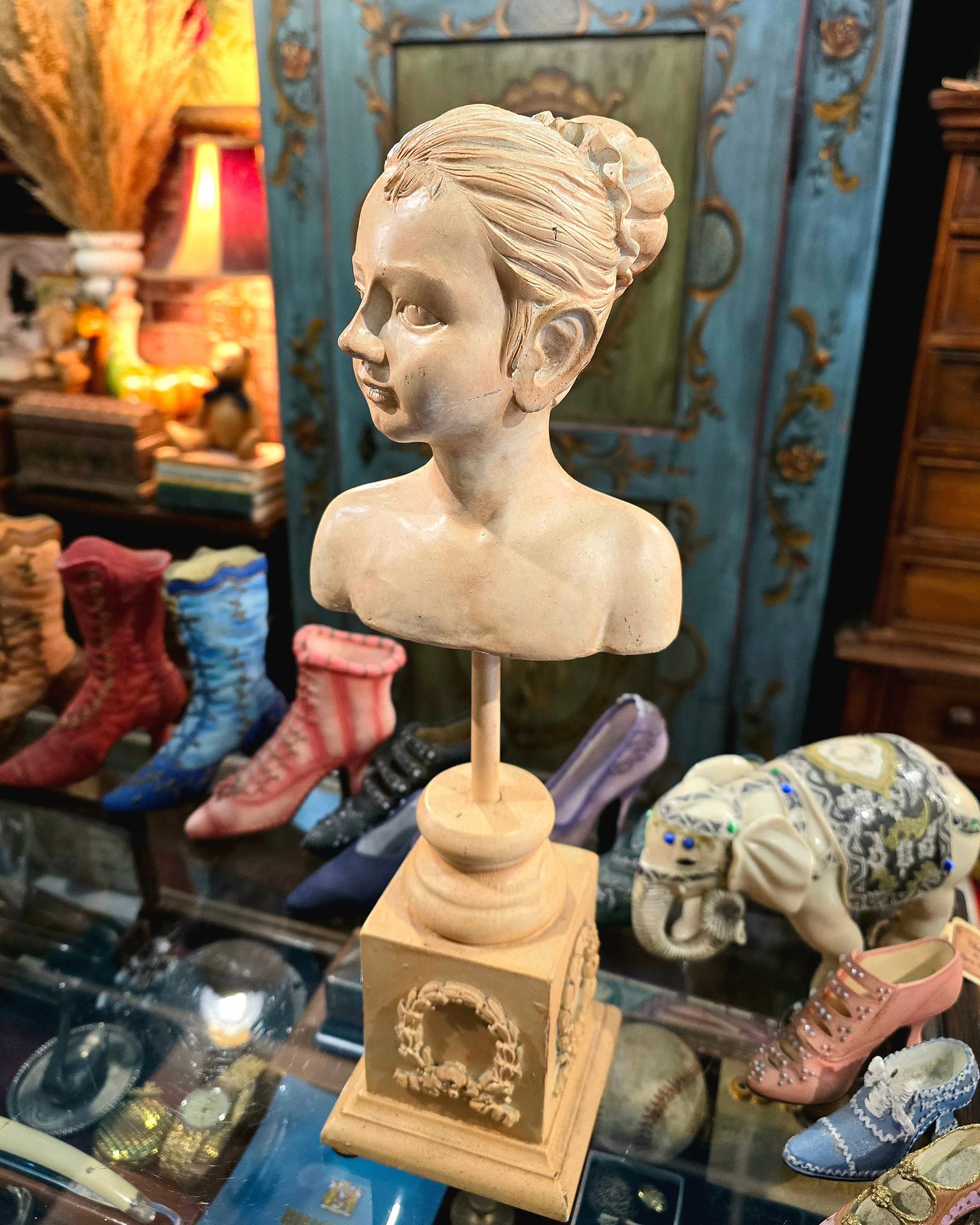 Vintage handmade Beautiful Bust Statue