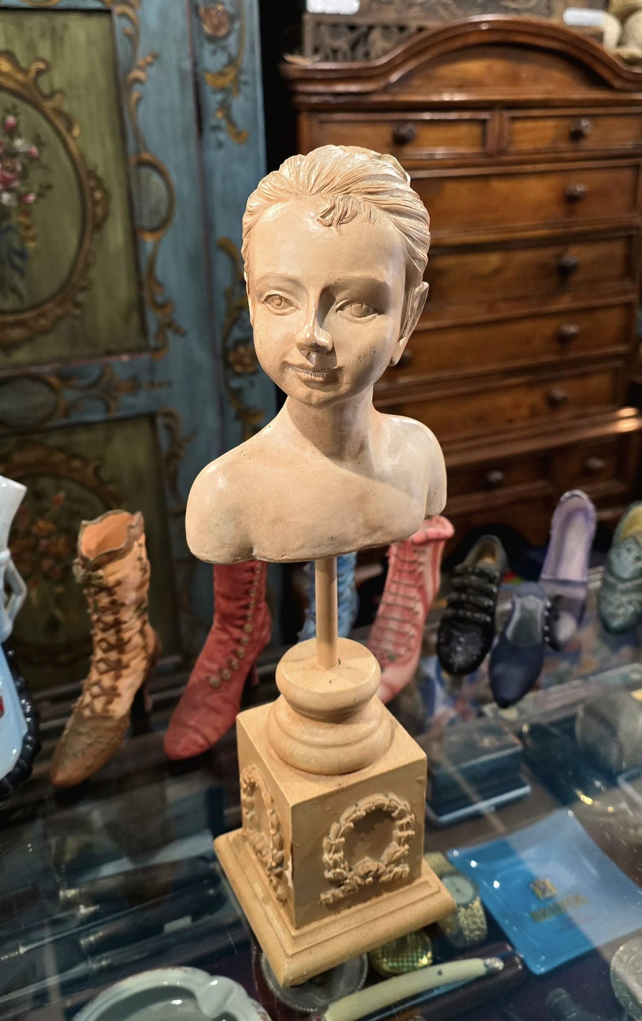 Vintage handmade Beautiful Bust Statue