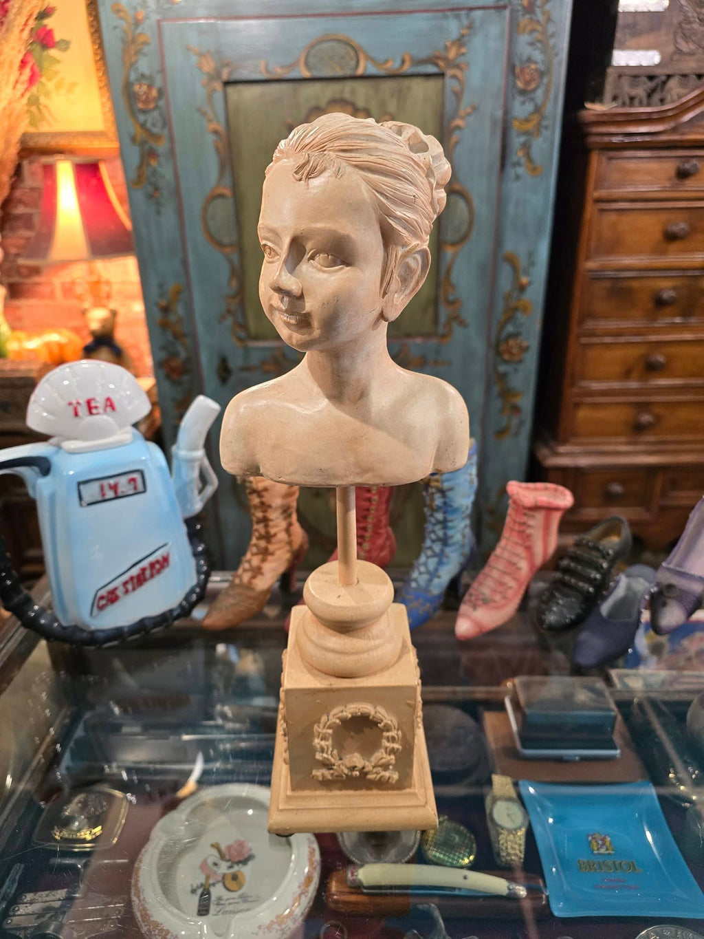 Vintage handmade Beautiful Bust Statue