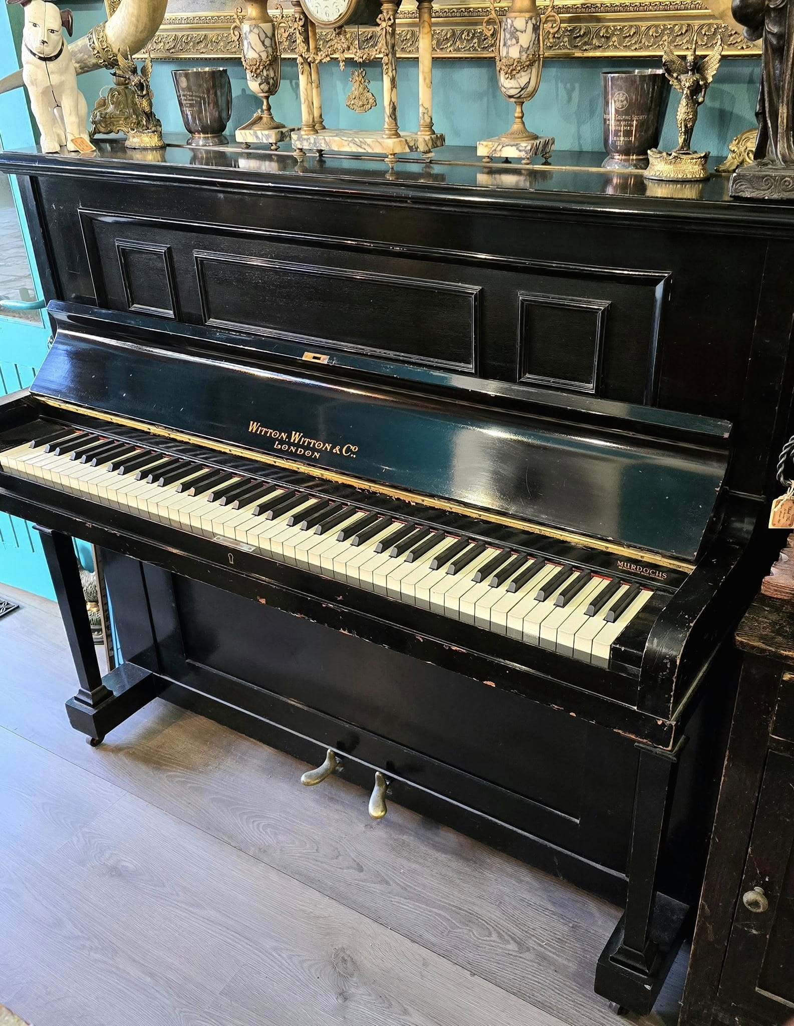 Antique London Witton and Witton piano