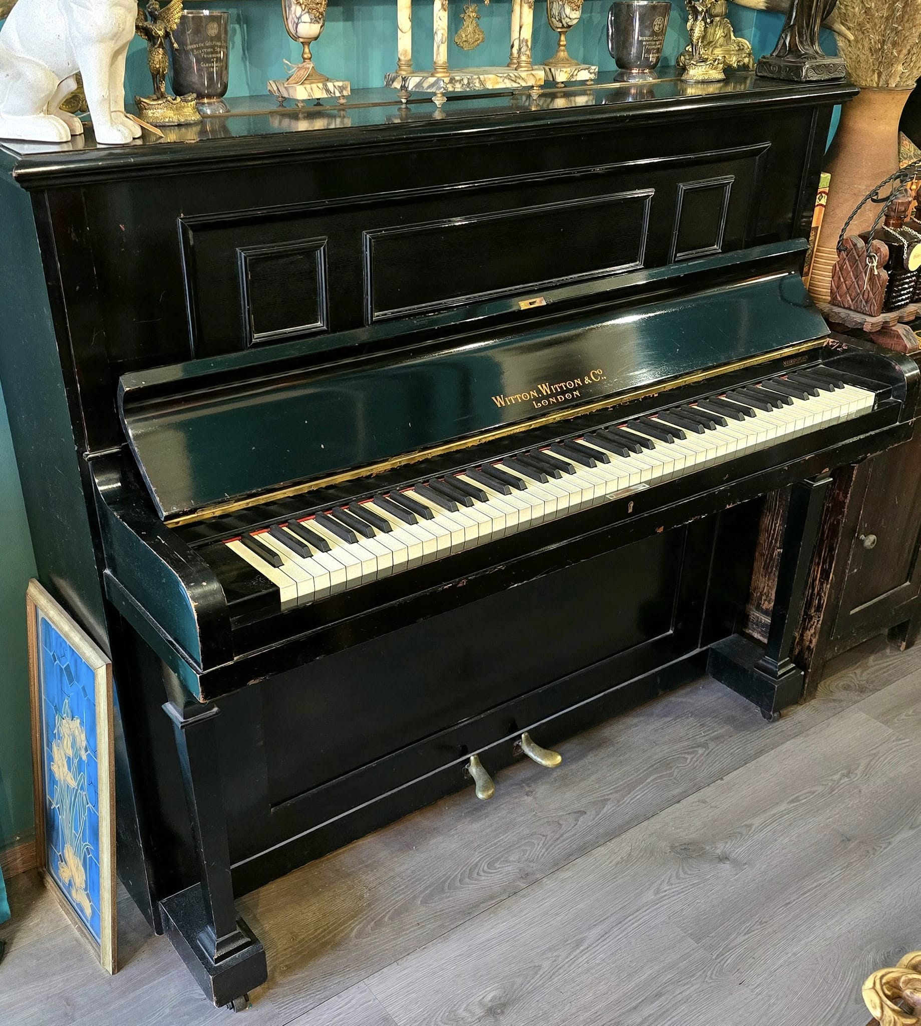 Antique London Witton and Witton piano