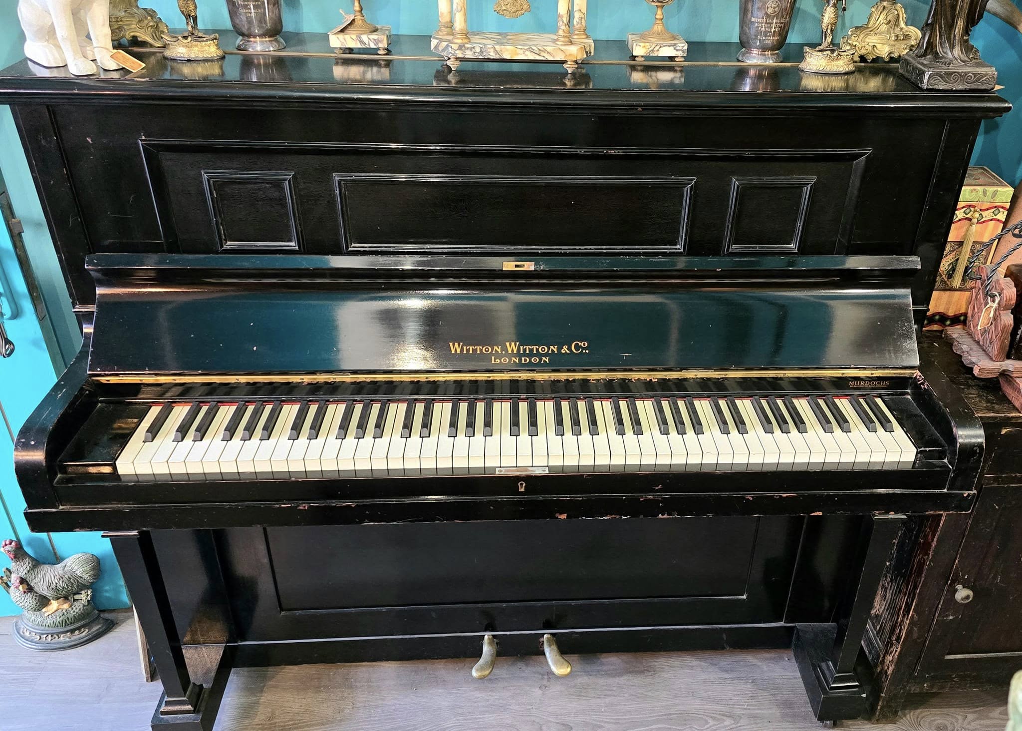 Antique London Witton and Witton piano