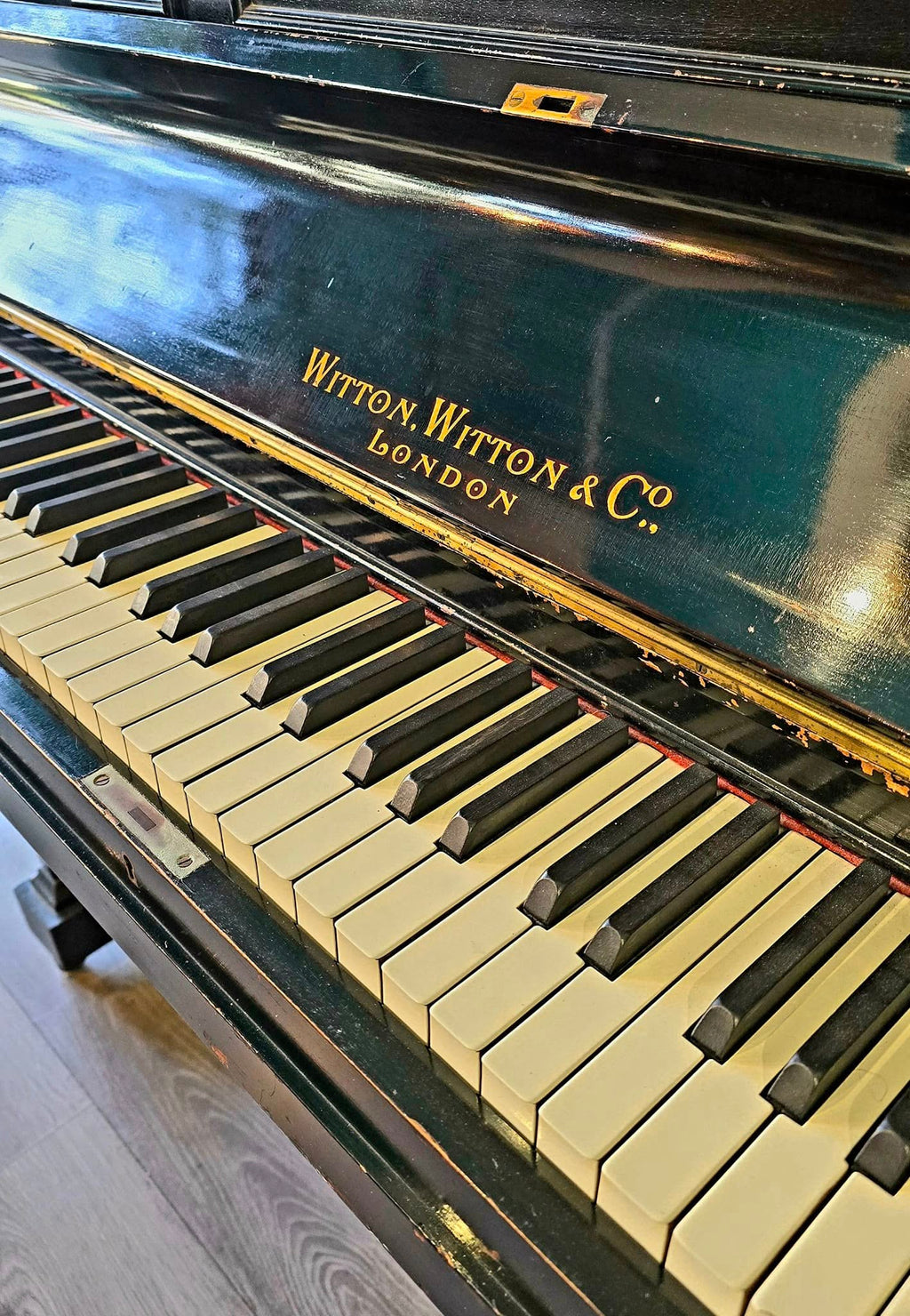 Antique London Witton and Witton piano