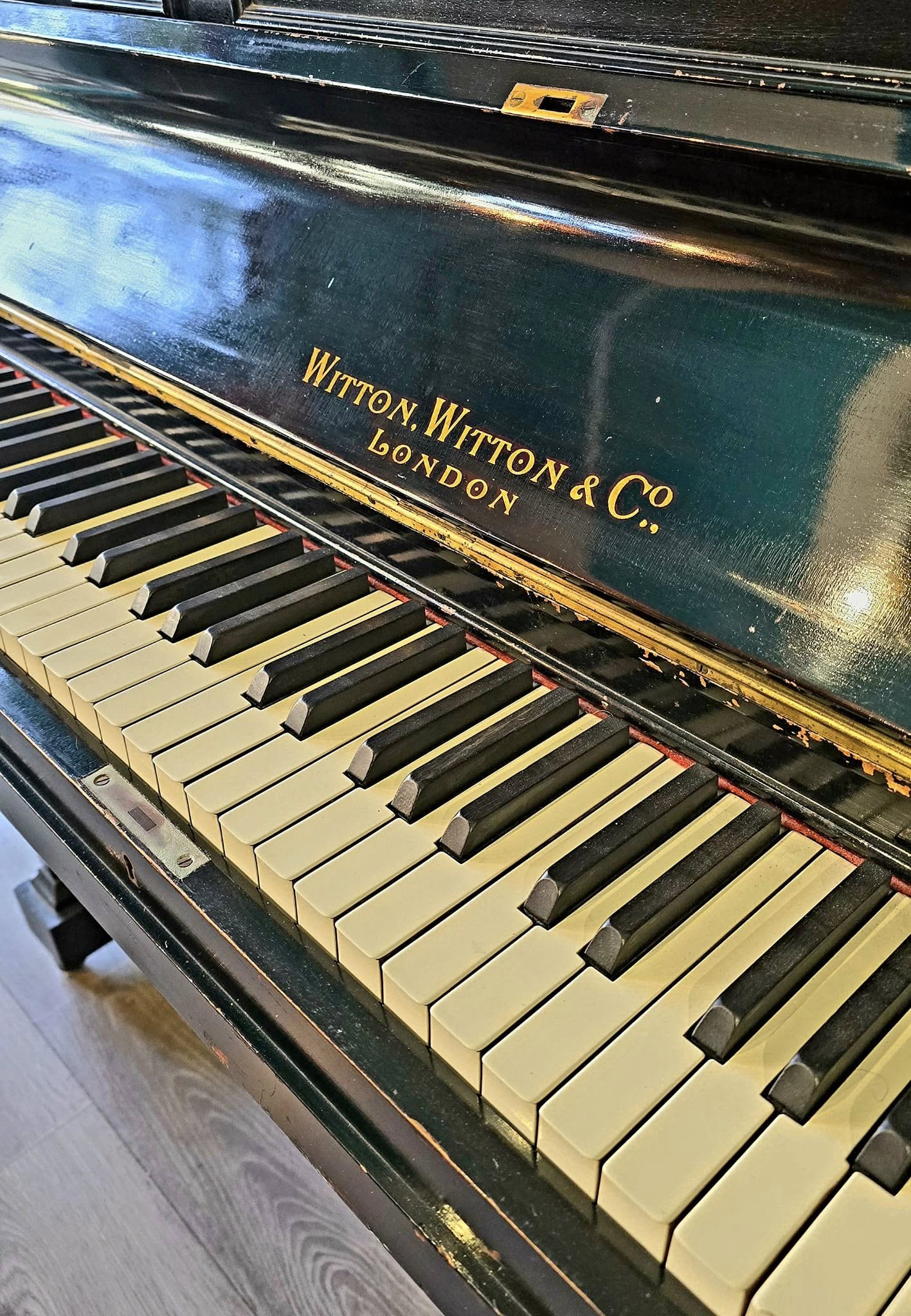 Antique London Witton and Witton piano