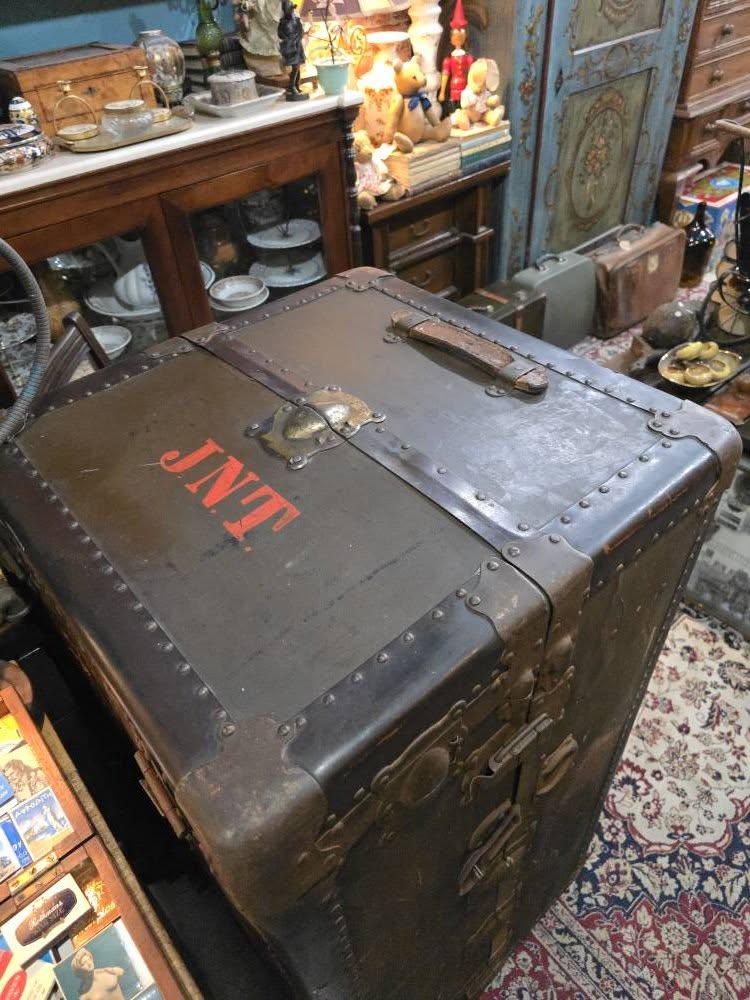 Antique 1910 Wardrobe Trunk by Atkinson & Long