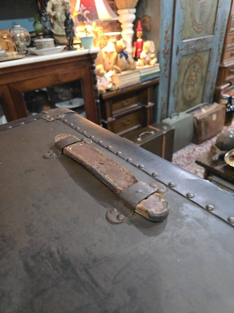 Antique 1910 Wardrobe Trunk by Atkinson & Long