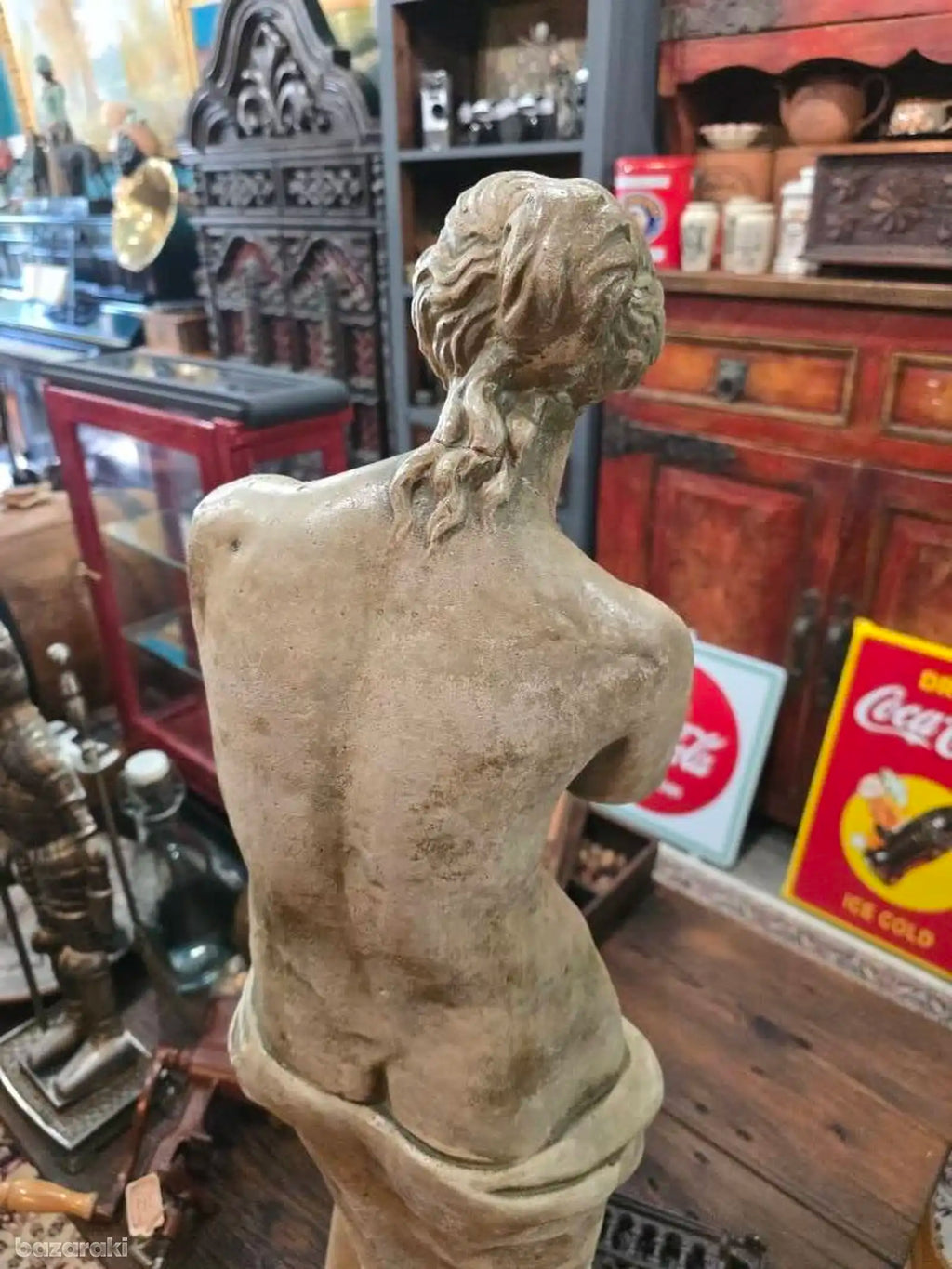 Vintage Venus De Milo Large Sculpture Cast Stone statue