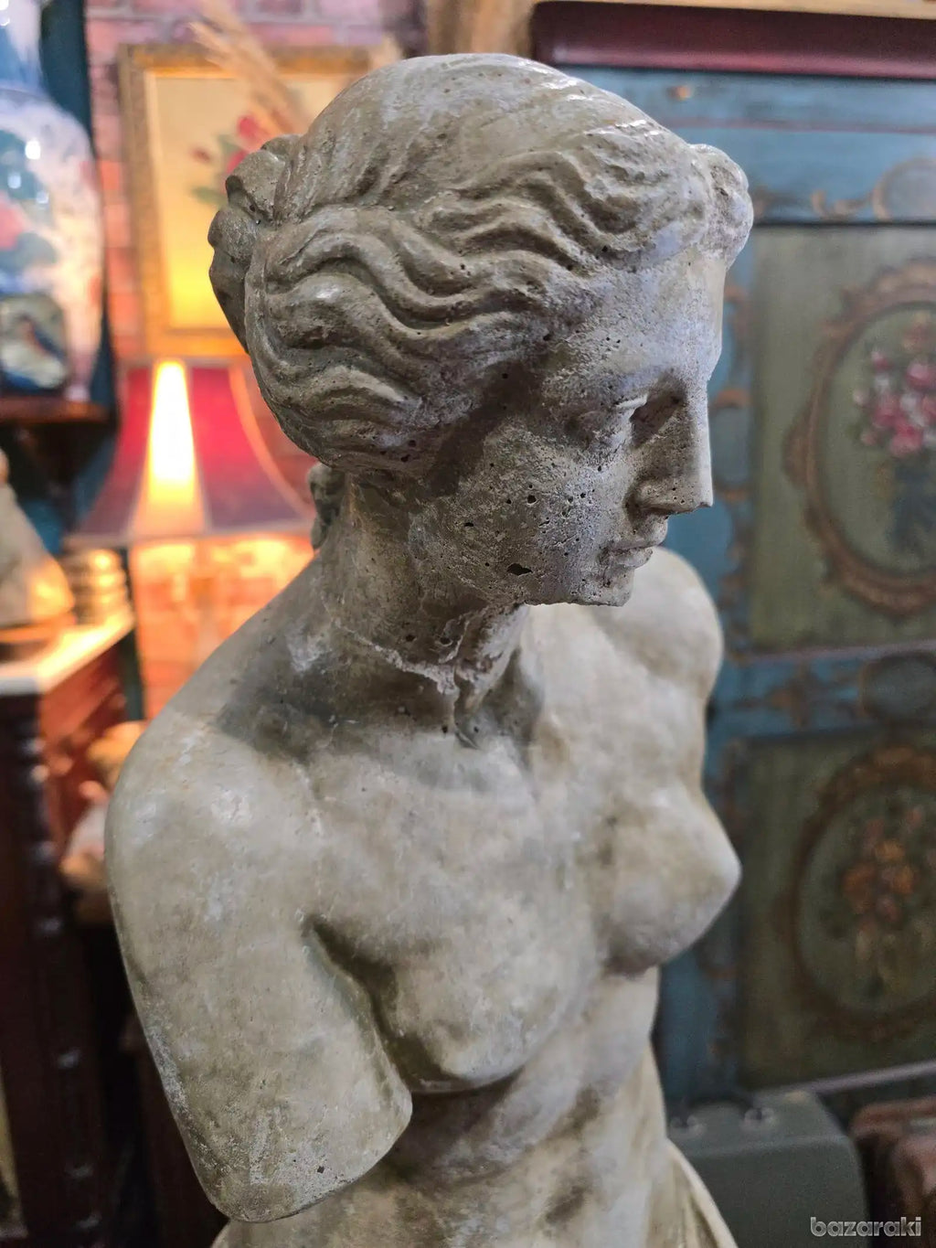 Vintage Venus De Milo Large Sculpture Cast Stone statue