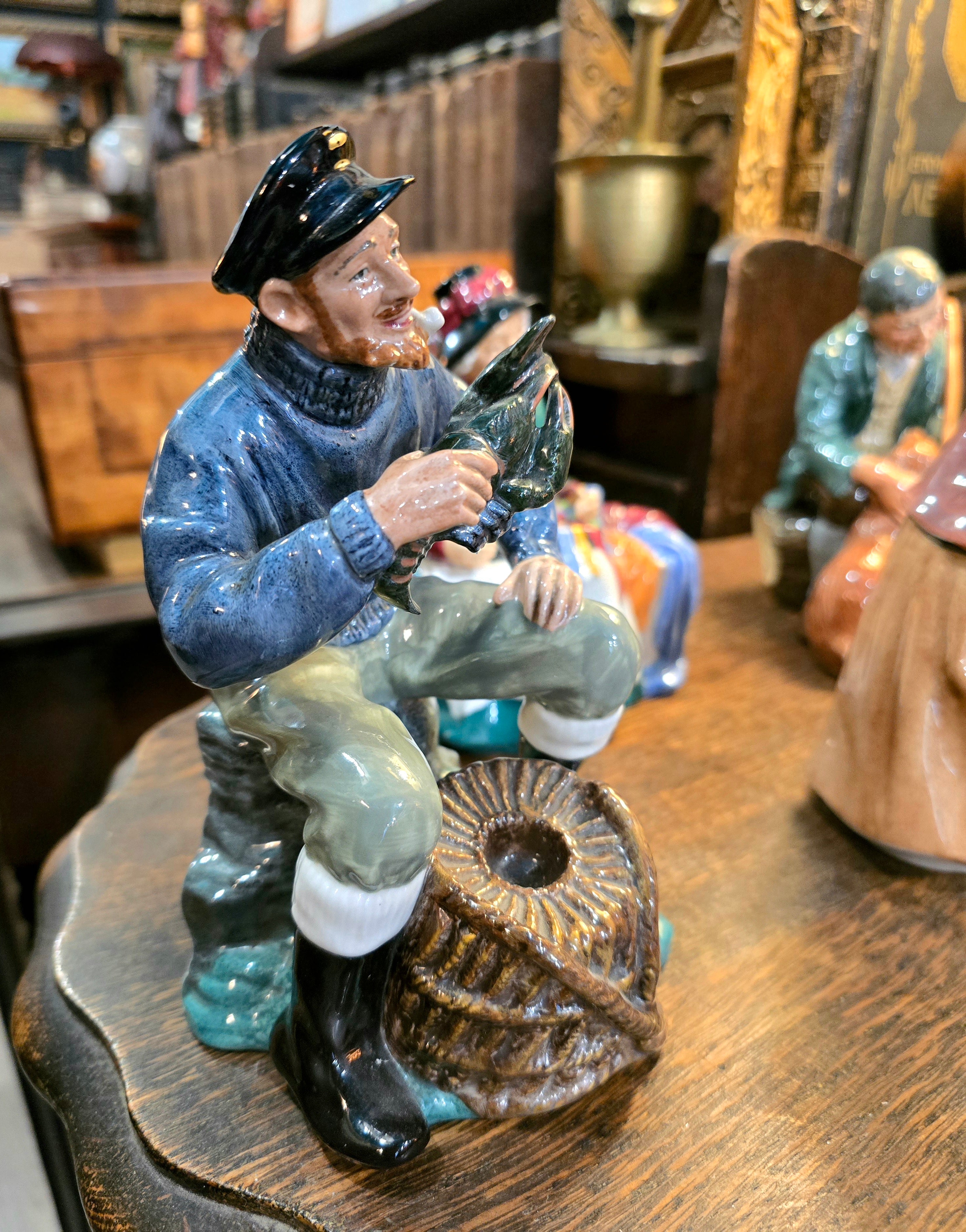 Vintage Royal Doulton porcelain figurine collection