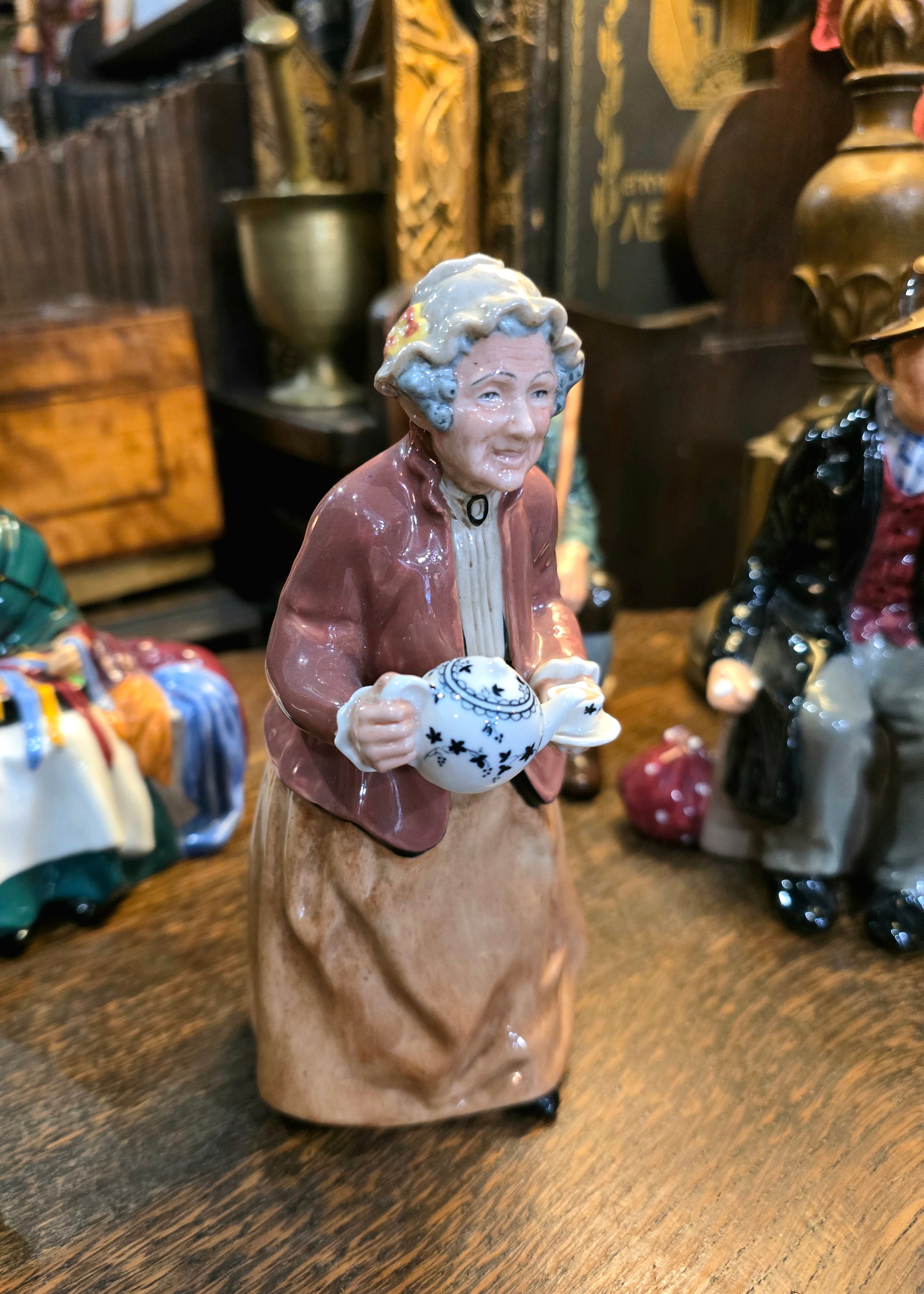 Vintage Royal Doulton porcelain figurine collection