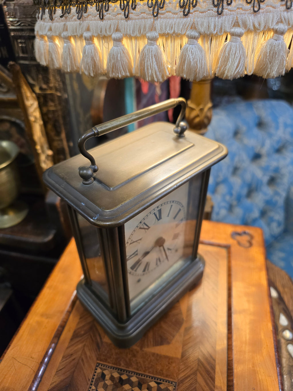 Antique Ansonia carriage clock