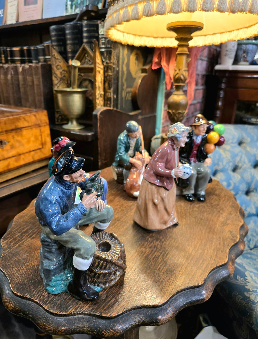 Vintage Royal Doulton porcelain figurine collection