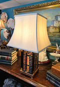 Vintage Chinese abacus table lamp