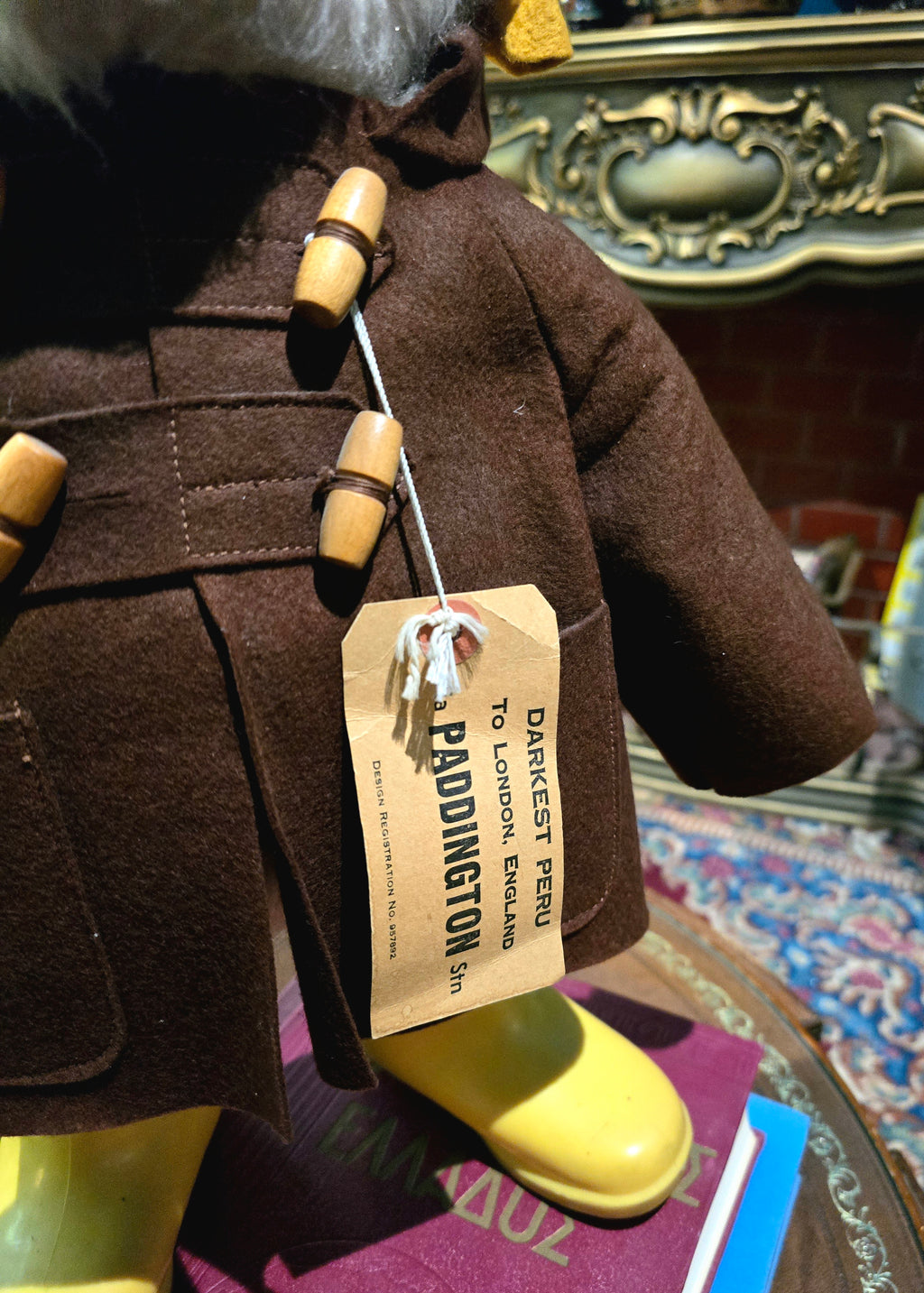Vintage 1970s Gabrielle Designs Paddington Bear