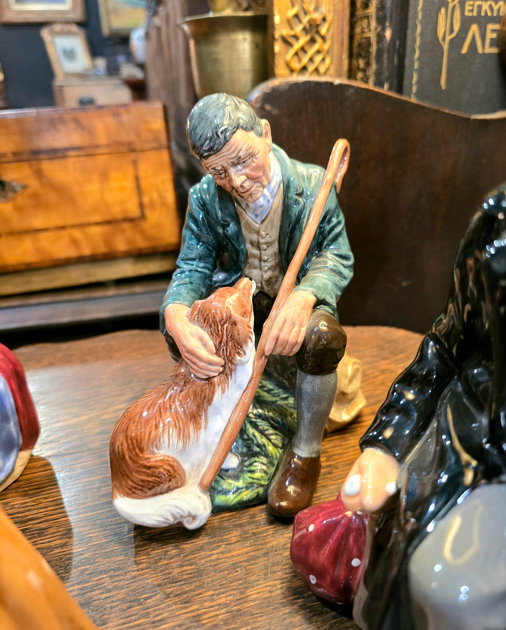 Vintage Royal Doulton porcelain figurine collection