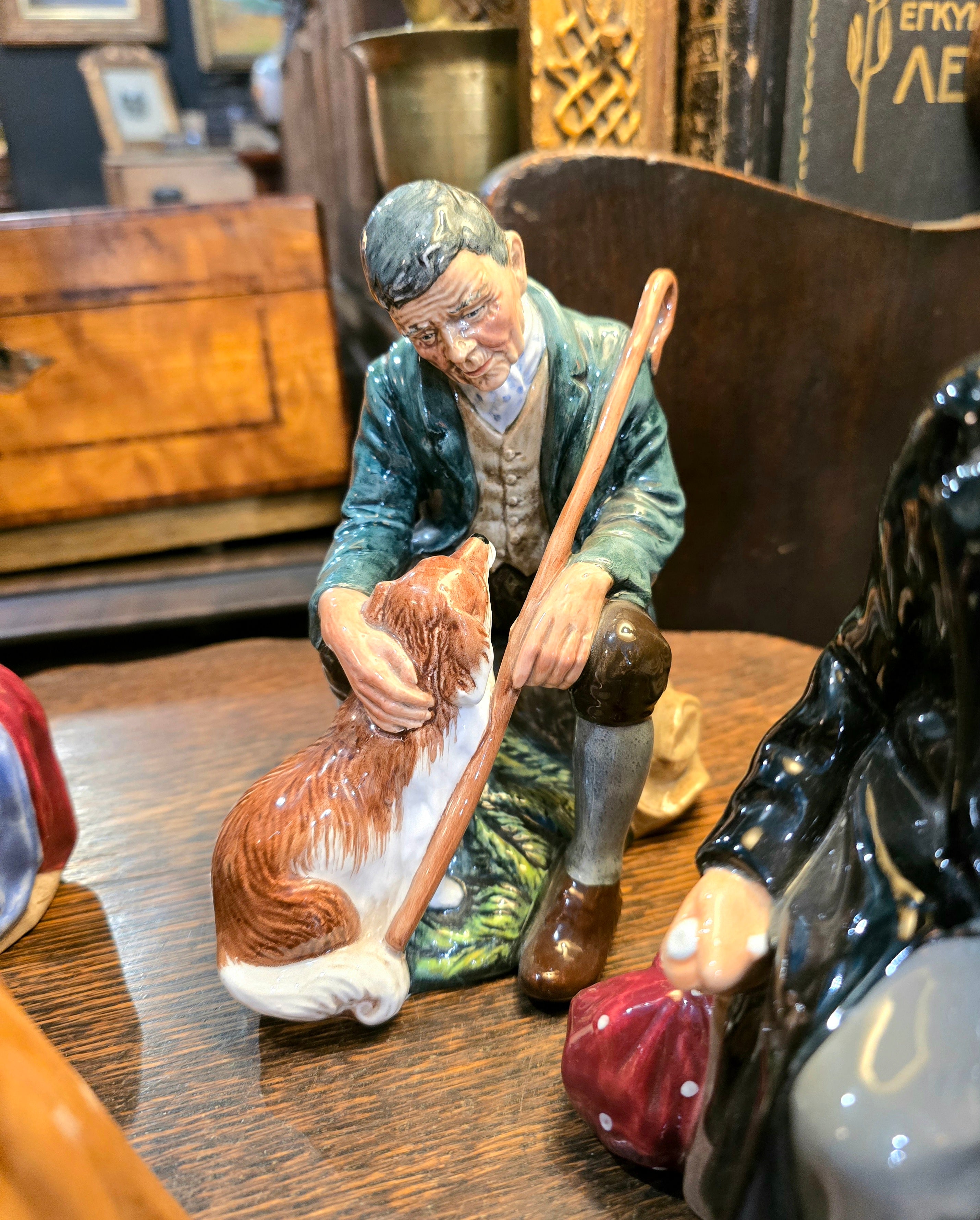 Vintage Royal Doulton porcelain figurine collection