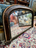 Antique 19th century french original overmantle wall mirror