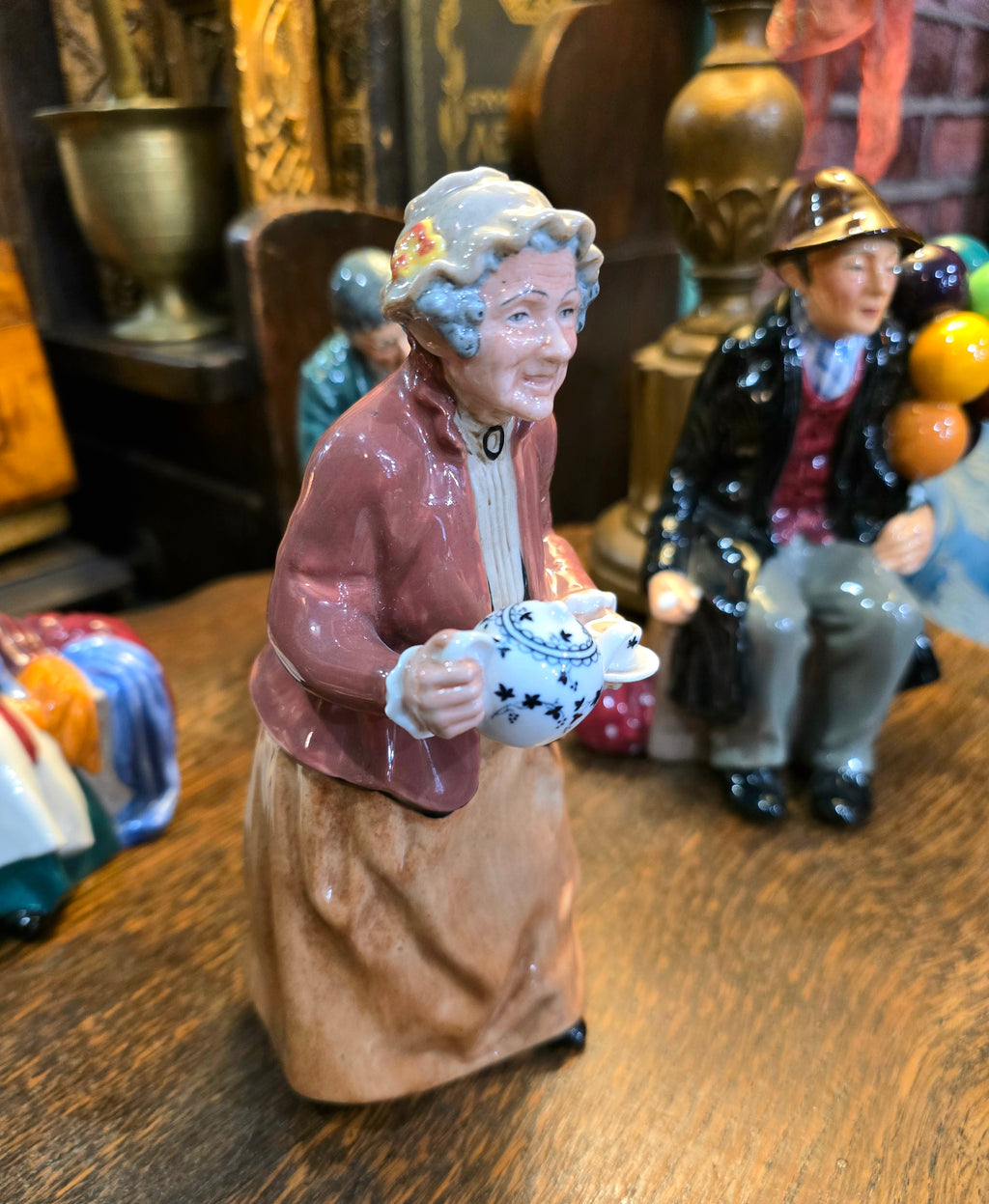 Vintage Royal Doulton porcelain figurine collection