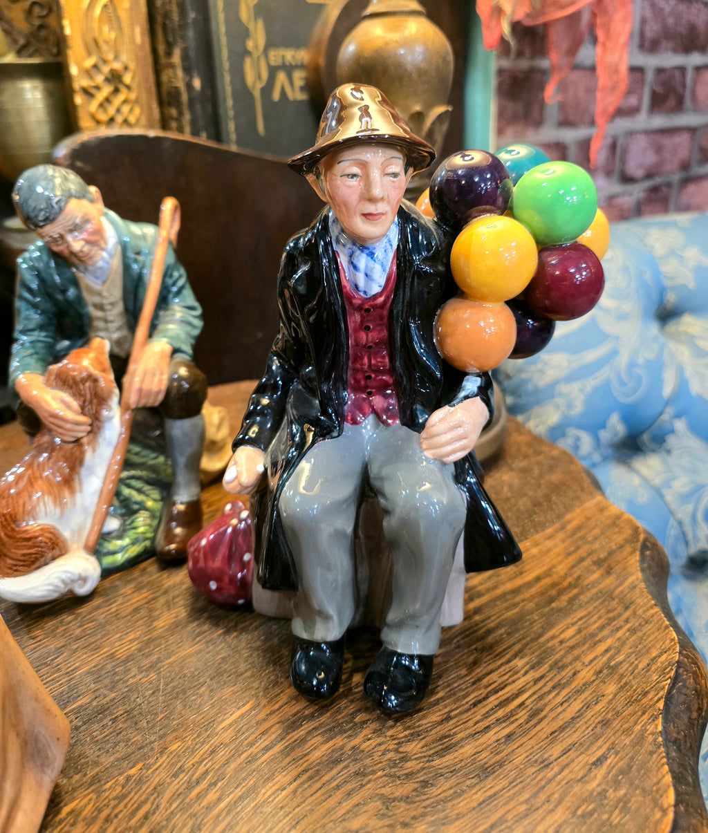 Vintage Royal Doulton porcelain figurine collection