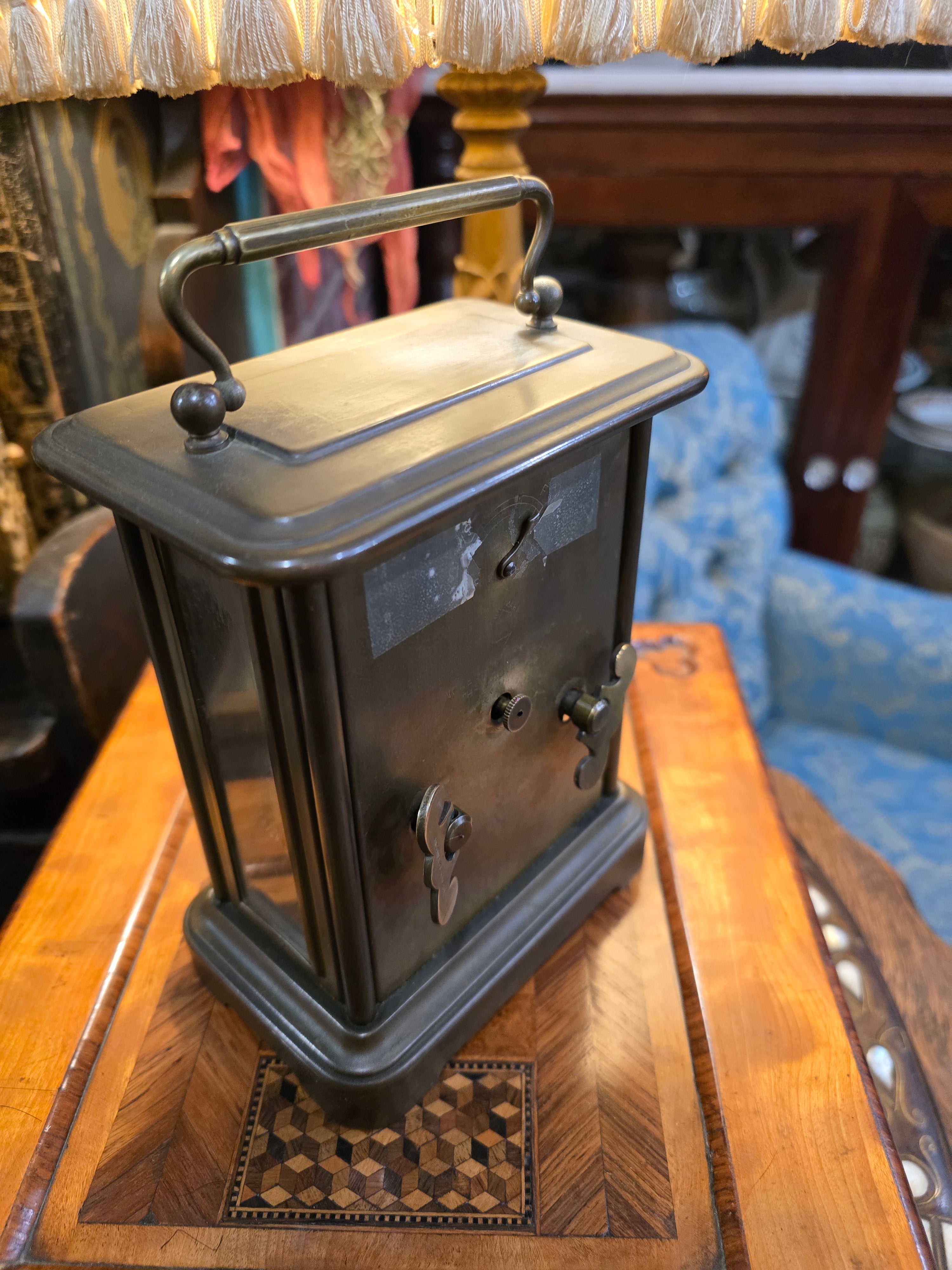 Antique Ansonia carriage clock
