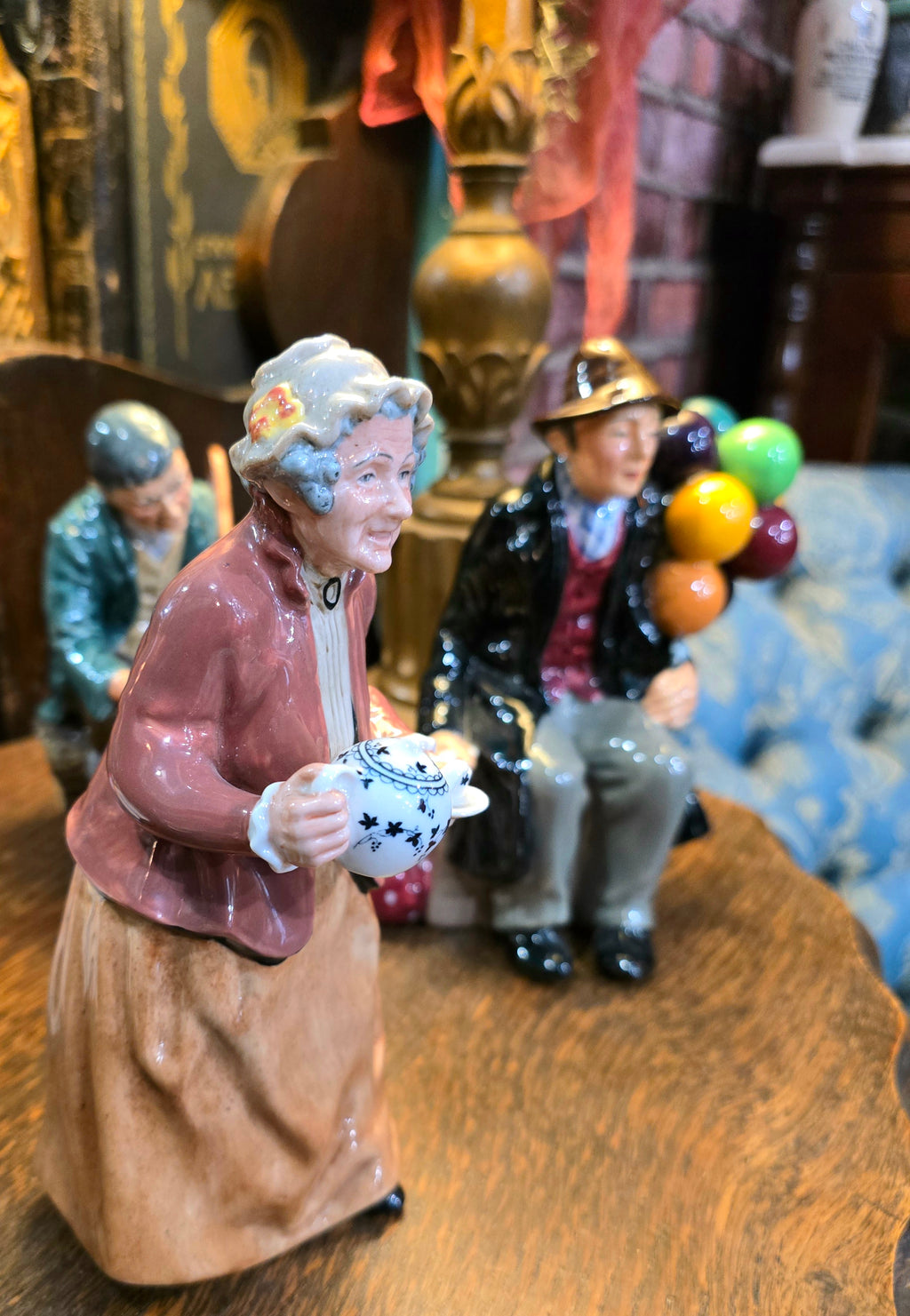 Vintage Royal Doulton porcelain figurine collection
