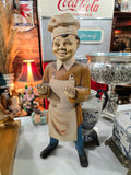 Vintage 1960's baker figurine chef/baker