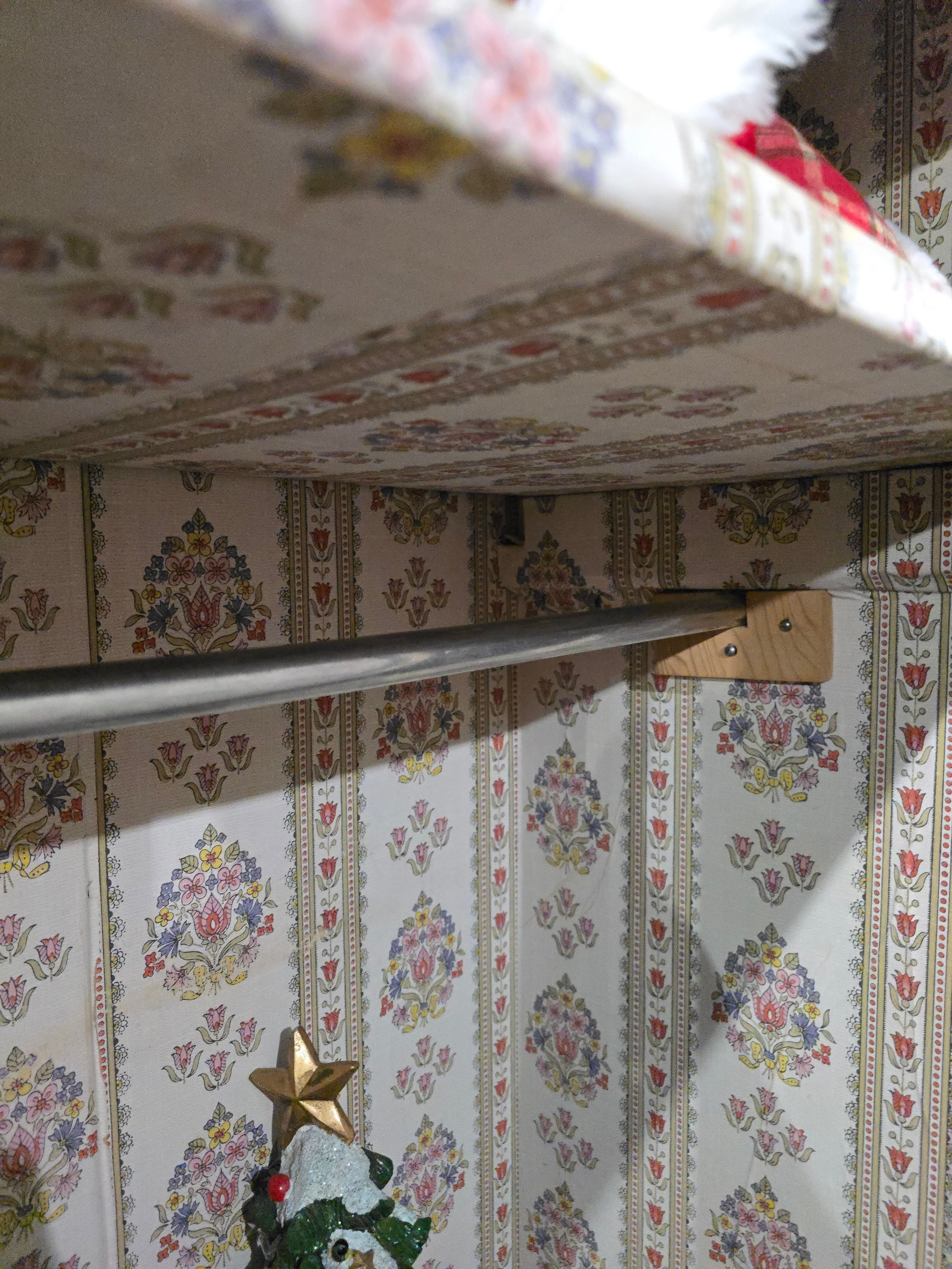 Antique beautiful Italian handpainted wardrobe