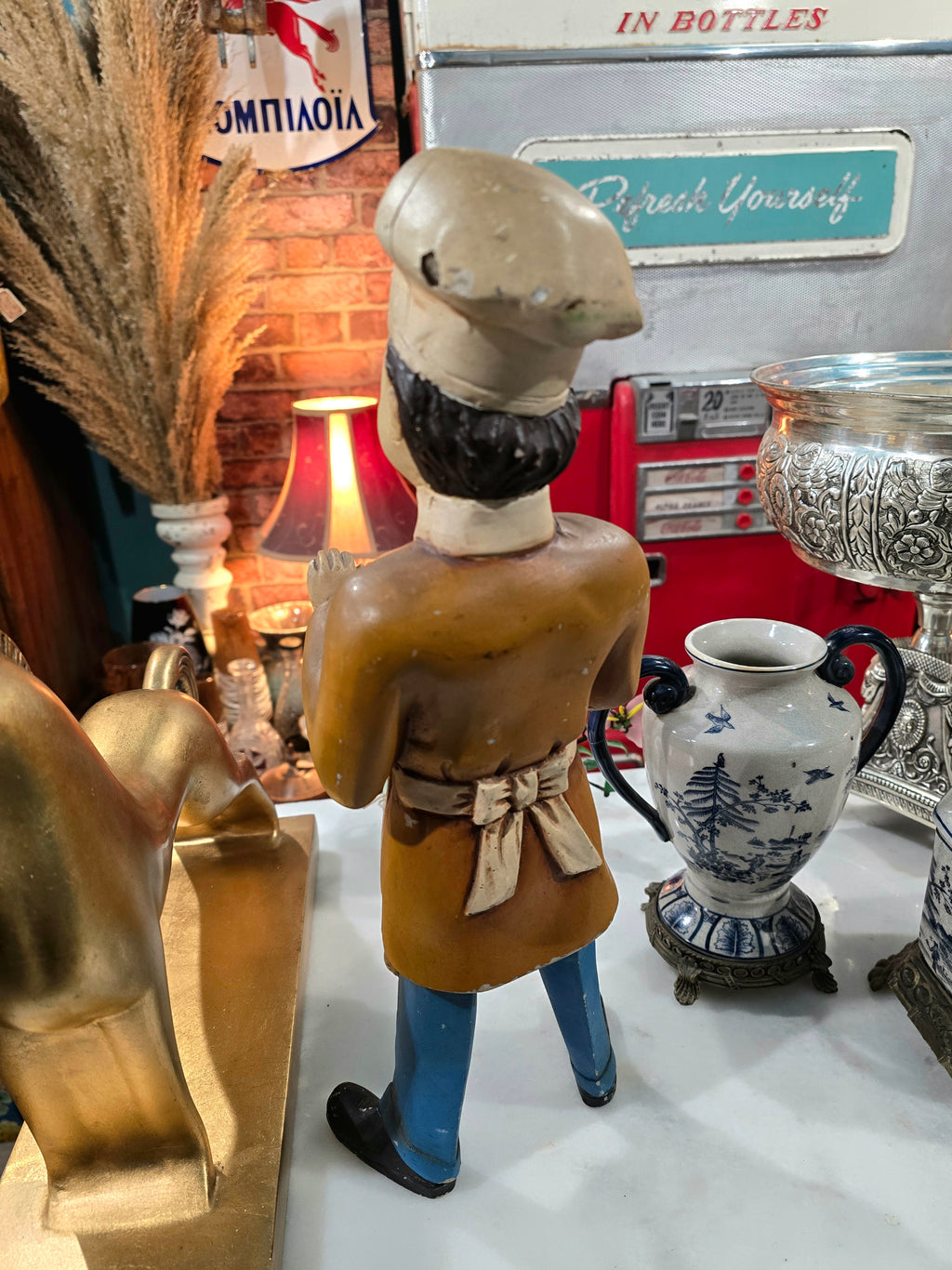 Vintage 1960's baker figurine chef/baker