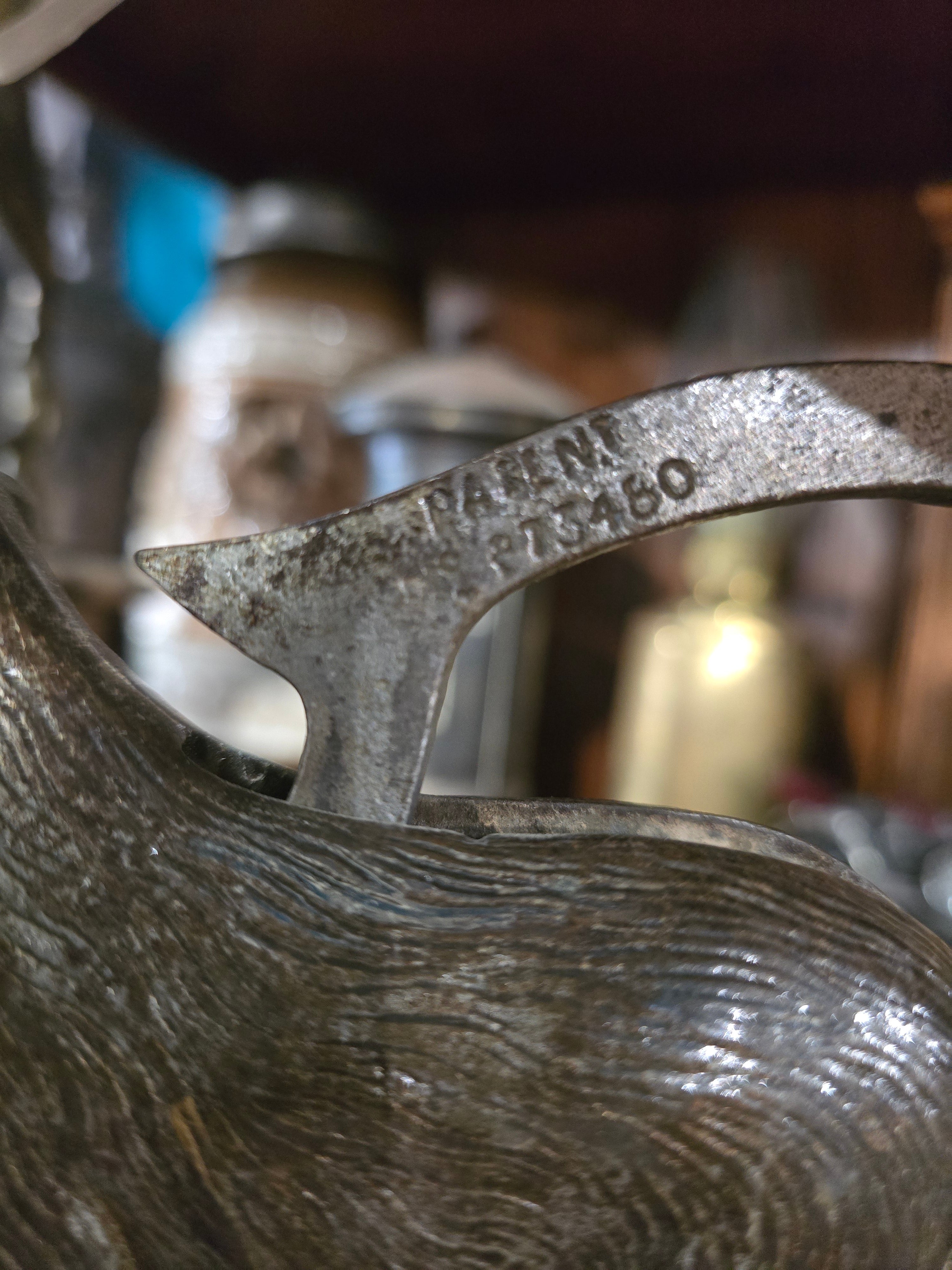 Antique Victorian-era cast iron dog nutcracker