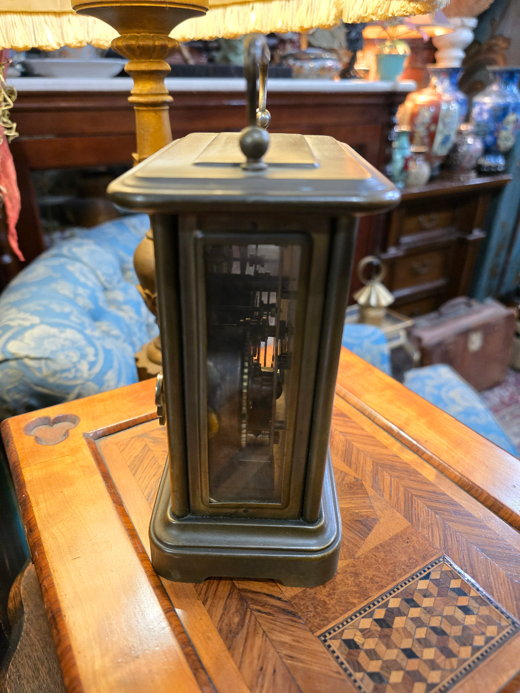 Antique Ansonia carriage clock