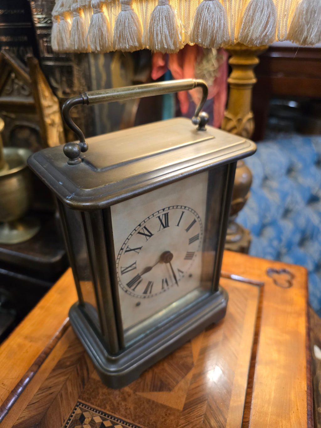 Antique Ansonia carriage clock