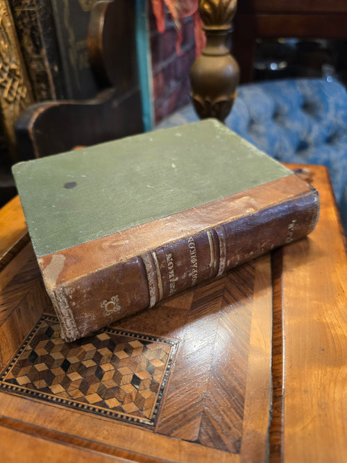 Antique book “SPELLING AND USAGE DICTIONARY OF THE GREEK LANGUAGE OF ANCIENT AND MODERN TIMES”. Edition 1st year 1899