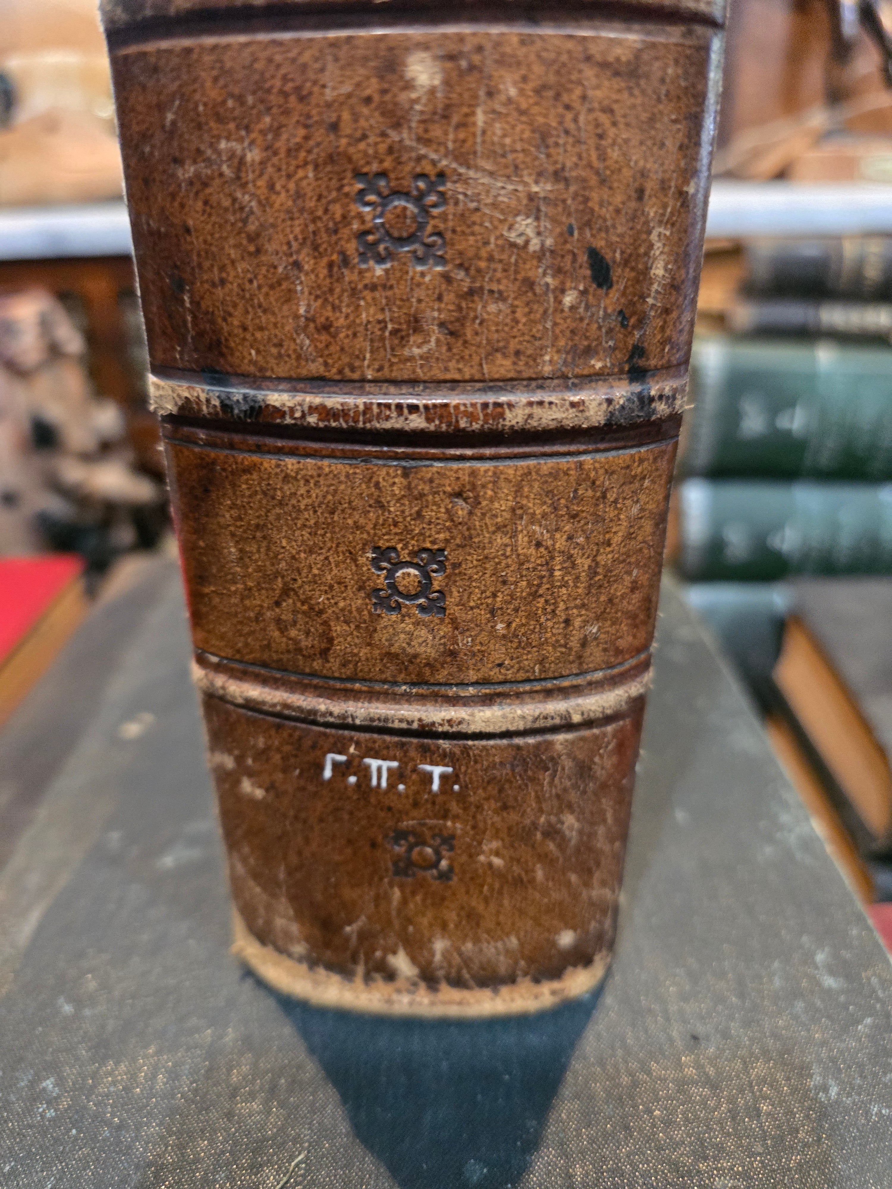 Antique 1902 Greek textbook titled "Practical Guide to Modern Greek Spelling"