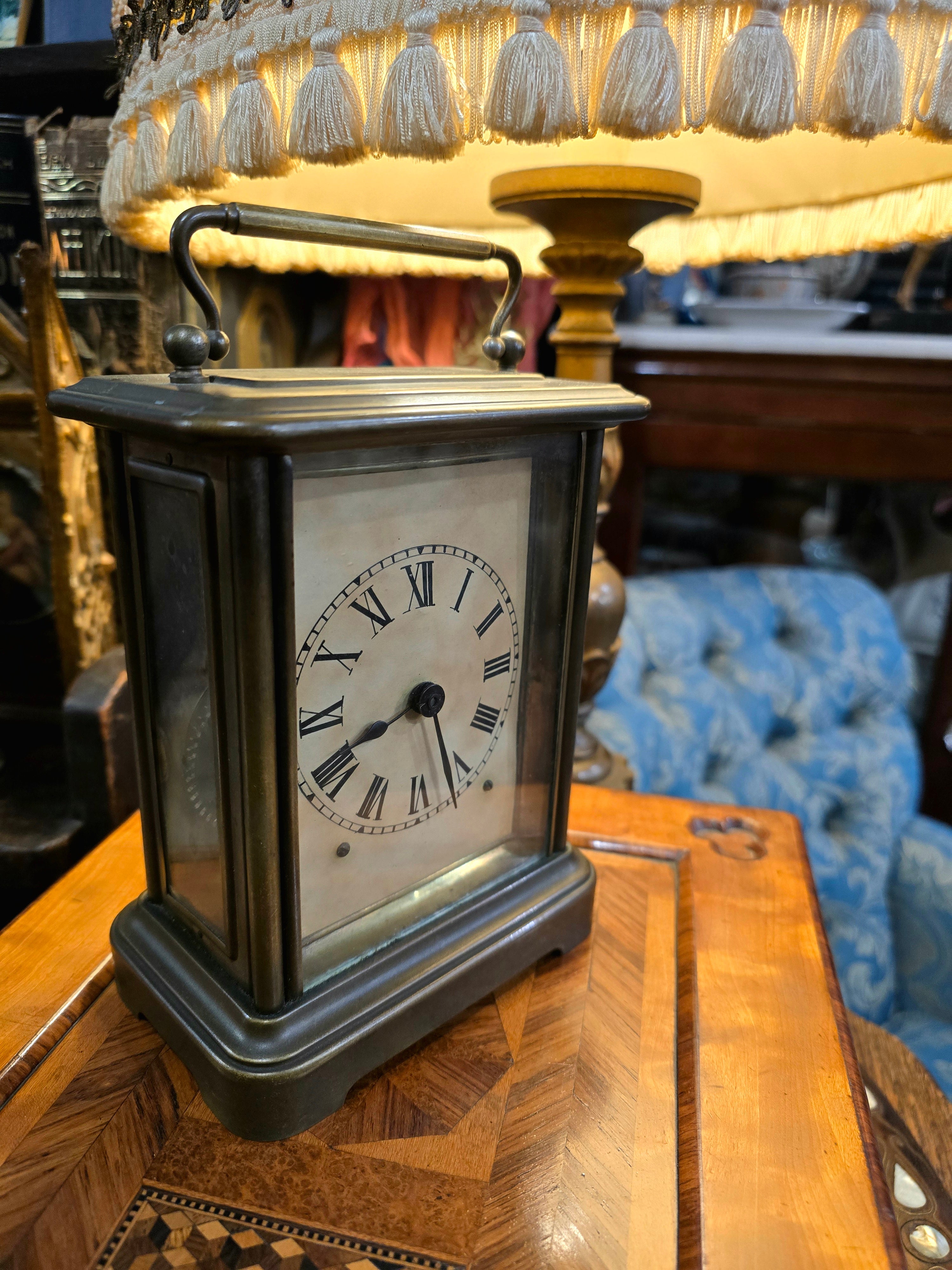 Antique Ansonia carriage clock