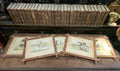 Antique framed fox hunting prints after the British artist Henry Thomas Alken (1785–1851)