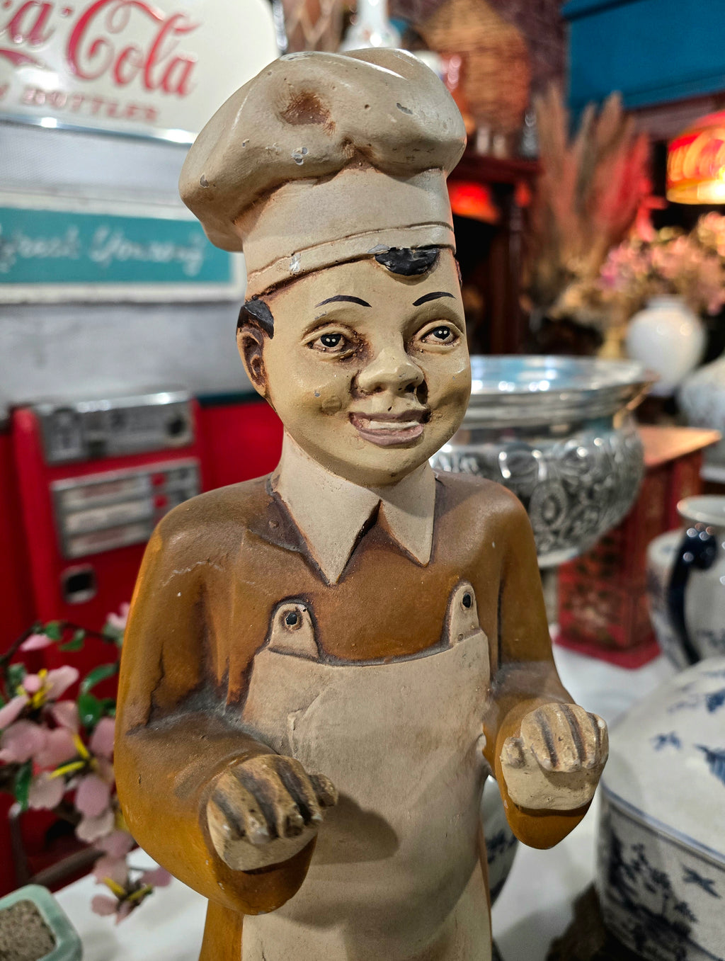 Vintage 1960's baker figurine chef/baker