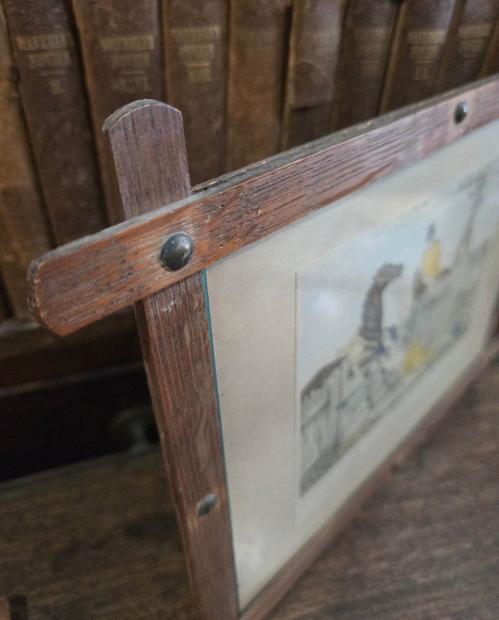 Antique framed fox hunting prints after the British artist Henry Thomas Alken (1785–1851)